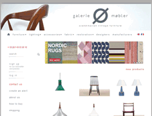 Tablet Screenshot of galerie-mobler.com